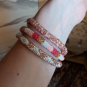 Fair trade bead braclets